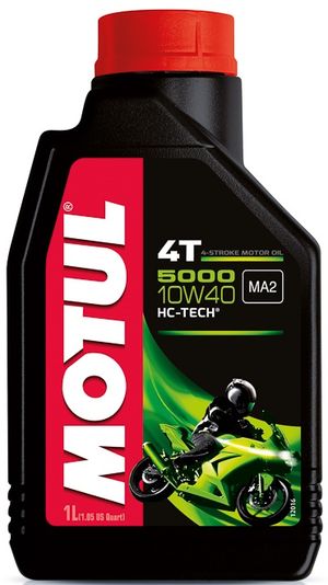 Моторное масло MOTUL 5000 4T 10W-40 1л. MOTUL 836911